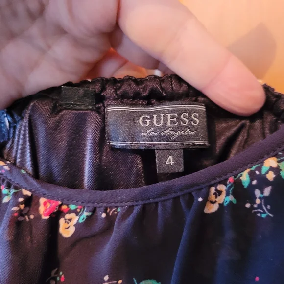 Guess Black Floral Maxi Dress - Picture 10 of 14